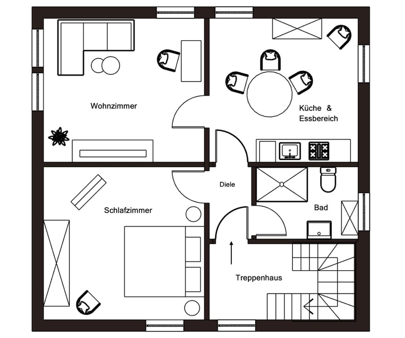 Cozy City Apartment Daun - Ferienwohnung Esterno foto